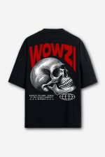 Camiseta Oversized Core Skull - Preta