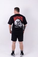 Camiseta Oversized Core Skull - Preta