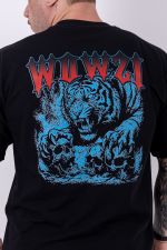 Camiseta Oversized Savage Instinct - Preta