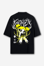 Camiseta Oversized Lindinha Dark - Preta