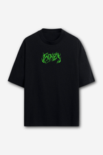 Camiseta Oversized Macaco Dark - Preta