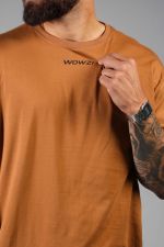 Camiseta Oversized Basic Origin - Caramelo