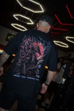 Camiseta Oversized Oni Warrio - Preta
