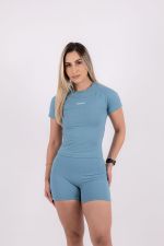 Baby Tee -Azul
