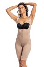 Modelador Yoga com Pernas, Sem Busto e Alças Largas - 3297