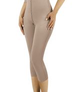 Modelador Yoga com Pernas, Abertura Frontal, Busto Pré-Moldado com Mangas - 3018 MANGAS