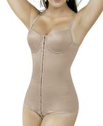 Modelador Yoga sem Pernas com Abertura Frontal e Bojo - 3022 SS