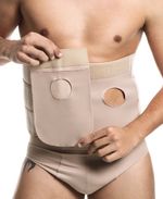 Faixa Elástica de 3 Gomos c/ Suporte para Bolsa Colostomia - 3062-3 B