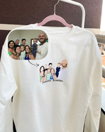Moletom Personalizado Foto família