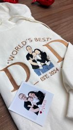 Moletom Personalizado Worlds Best Mom e Dad