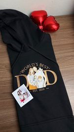 Moletom Personalizado Worlds Best Mom e Dad