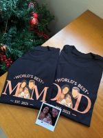 Camiseta Personalizada Worlds Best Mom e Dad