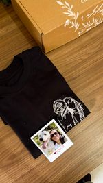 Camiseta Personalizada Foto Pet Contorno