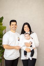 Kit Camisetas Família Foto Colorido