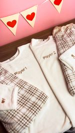 Par Pijamas Casal Fleece - Off White