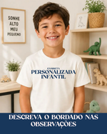 Camiseta Infantil Personalizada - UNISSEX