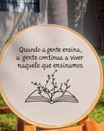 Quadro professores - 15cm