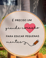 Quadro professores - 15cm