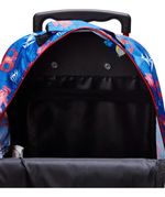 Mochila De Rodinhas 16 Spider Man 11680 Homem Aranha Preto