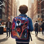 Mochila 14 Spider Man Xeryus 11683 Azul
