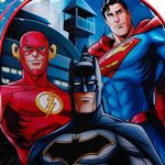 Mochila De Rodinhas Liga Da Justiça 16 Xeryus 11850 Cor Água