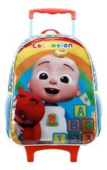 Mochila Rodinha Escolar 16 Cocomelon Xeryus