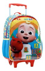 Mochila Rodinha Escolar 16 Cocomelon Xeryus