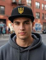 Boné New Era 59fifty Free Fire Aba Reta Preto Original
