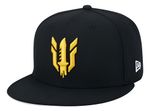 Boné New Era 59fifty Free Fire Aba Reta Preto Original