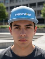 Boné New Era 59fifty Free Fire Aba Reta Original