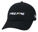 Boné Free Fire Aba Curva New Era Preto Original