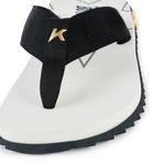 Chinelo Kenner Kivah Duw Botafogo Preto/branco Original