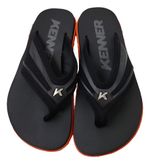Chinelo Kenner Kivah New Force Laranja/preto Original