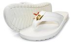 Chinelo Kenner Kivah Slot Gold Branco/dourado Original