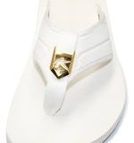 Chinelo Kenner Kivah Slot Gold Branco/dourado Original