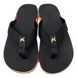 Chinelo Kenner Nk6 Pro Nylon Laranja/branco/preto OriginalPÇ