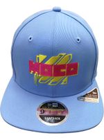 Boné Free Fire Aba Reta New Era Azul Claro/ama/rosa Original