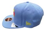 Boné Free Fire Aba Reta New Era Azul Claro/ama/rosa Original