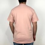 Camiseta Plus Size New Era Ny Masculina Rosa