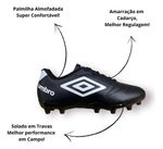 Chuteira Infantil Umbro Campo Class 2.2 Jr Preto/branco
