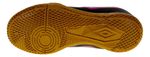 Chuteira Infantil Umbro Futsal Cannon Jr Preto/cinza/rosa