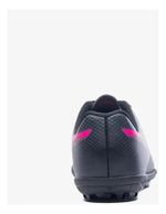 Chuteira Infantil Umbro Society Cannon Jr Preto/cinza/rosa