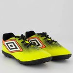Chuteira Infantil Umbro Society Cannon Jr Verde/laran/preto