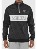 Jaqueta New Era Track Nfl Oakland Raiders Masculina Preta