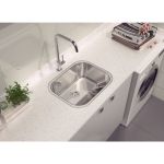 Tanque de Encaixe Tramontina Hera 30L 50x40 Aço Inox Polido