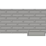 Listello Ceusa Invertido Cinza 7,0X24,0
