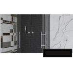 Listello Ceusa Invertido - Preto 7,0X24,0