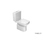 Kit de Vaso Sanitário com Caixa Acoplada (Termofixo) Deca Clean Branco Gelo