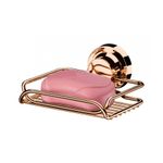 Saboneteira Future com Ventosa Red Gold