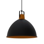 Pendente Taschibra Factory G - Preto Fosco